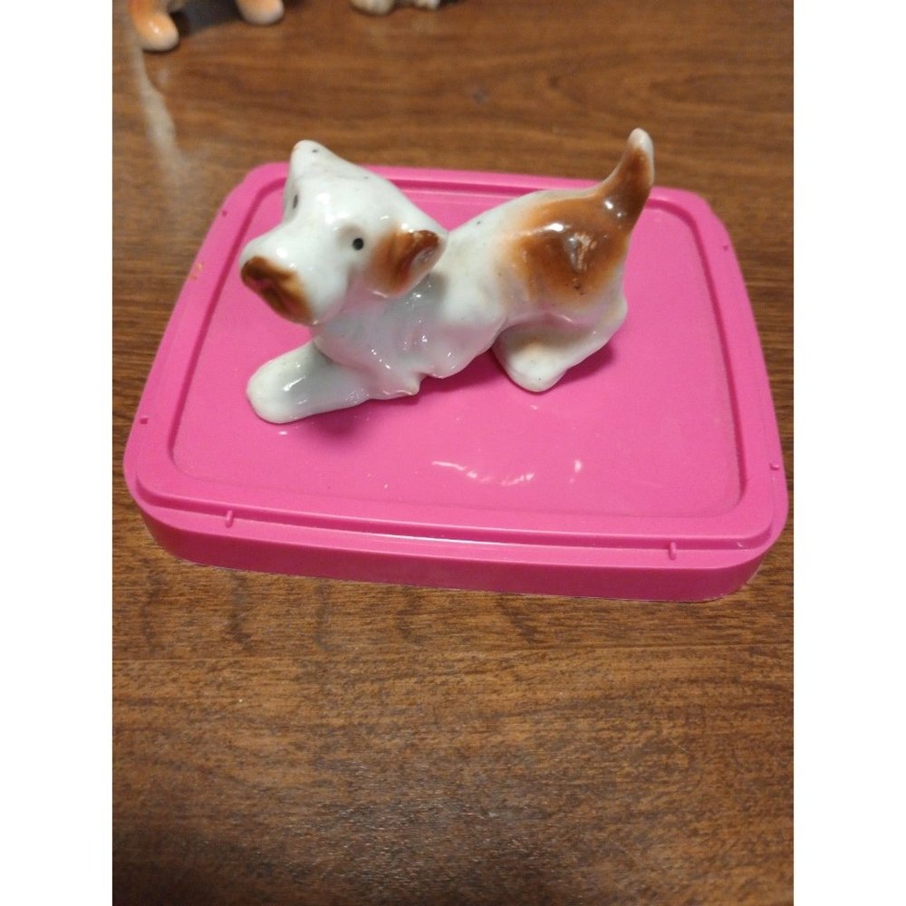 Vintage ceramic jack Russell dog